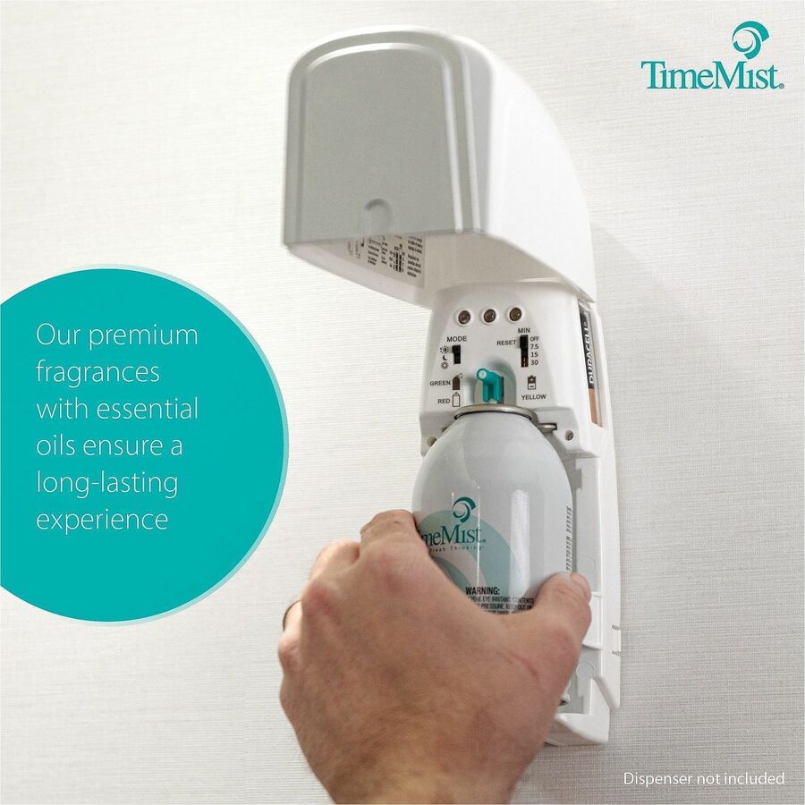 TimeMist Metered 30-Day Clean/Fresh Scent Refill - Spray - 6000 ft³ - 6.6 fl oz (0.2 quart) - Fresh-N-Clean - 30 Day - 1