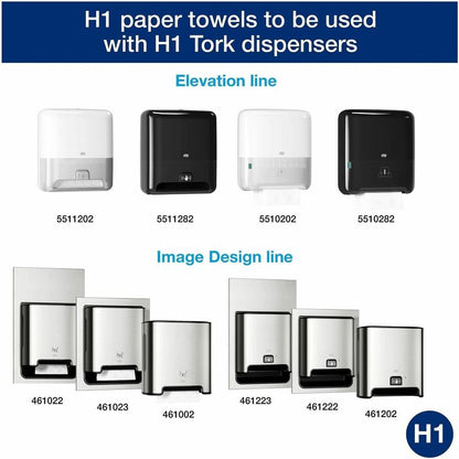 TORK Matic Hand Towel Rolls - 1 Ply - 7.70" Width x 900 ft Length - 7.30" Roll Diameter - 1 1/2" Core - White - Paper - 