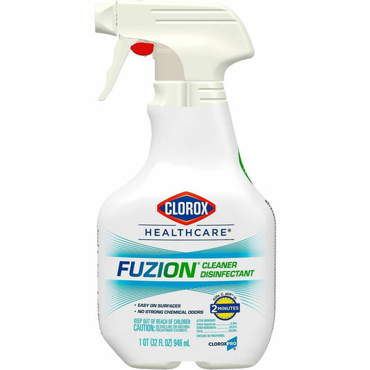 Clorox Healthcare Fuzion Cleaner Disinfectant Spray - For Multi Surface - Ready-To-Use - Spray - 32 fl oz (1 quart) - 1 