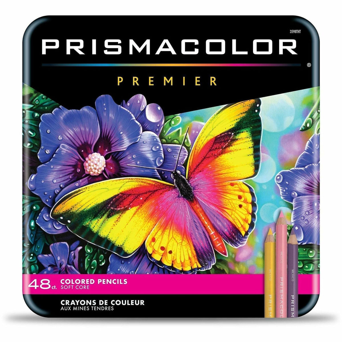 Prismacolor Premier Colored Pencils - 48/Set - Assorted Lead - Assorted Barrel - 48 / Box