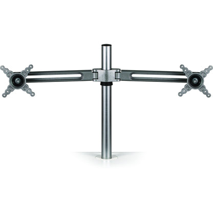 Fellowes Lotus Mounting Arm for Monitor - Silver - 2 Display(s) Supported - 27" Screen Support - 26 lb Load Capacity - 1