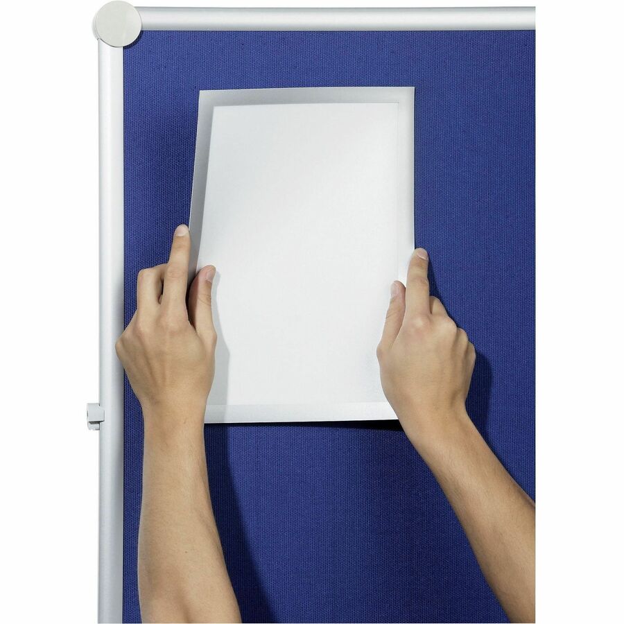 DURABLE Duraframe Tabloid-sz Adhesive Frame - 11" x 17" Frame Size - Rectangle - Horizontal, Vertical - Dual-sided, Self