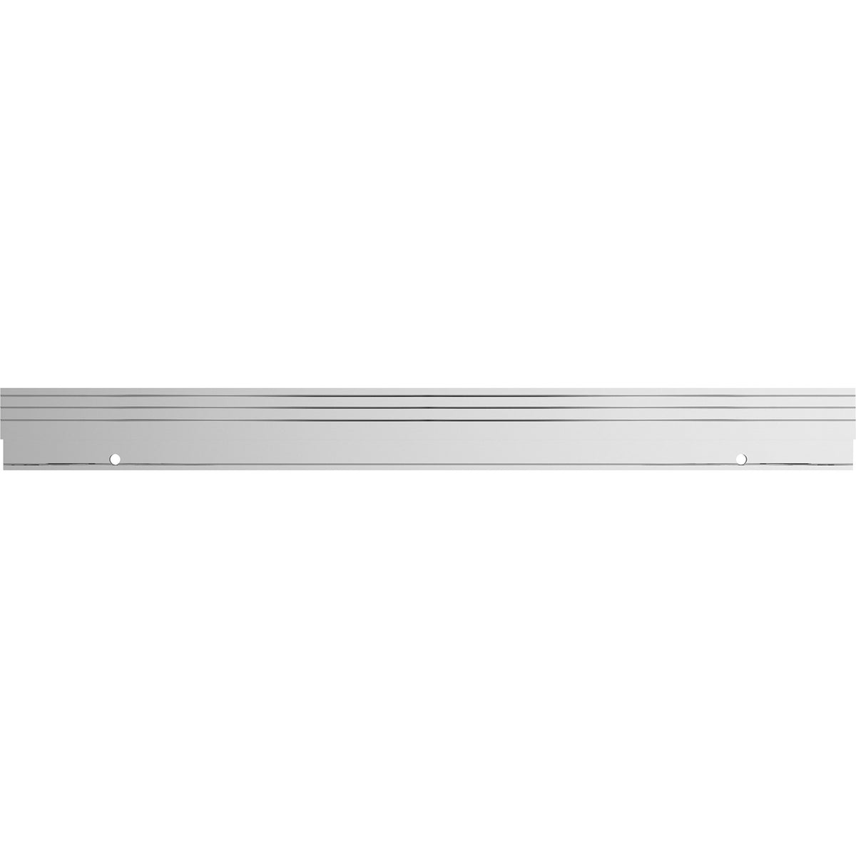 Deflecto Mounting Bar for Storage Box, Organizer Canister - Aluminum - 40 lb Load Capacity - 1 Each