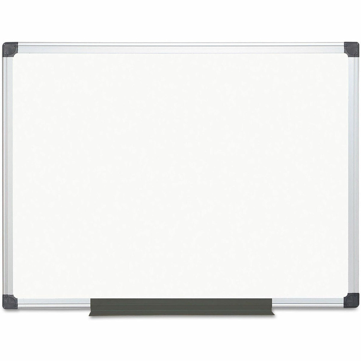 MasterVision Magnetic Dry-Erase Board - 48" (4 ft) Width x 36" (3 ft) Height - Lacquered Steel Surface - Anodized Alumin