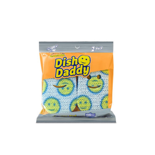 Scrub Daddy Dish Daddy Non-Scratch Dishwand Scrubber Refill For Household 5.8 in. L 1 pk