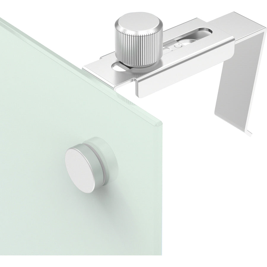 Quartet Infinity™ Magnetic Glass Dry-Erase Cubicle Board - 30" (2.5 ft) Width x 18" (1.5 ft) Height - White Tempered Gla
