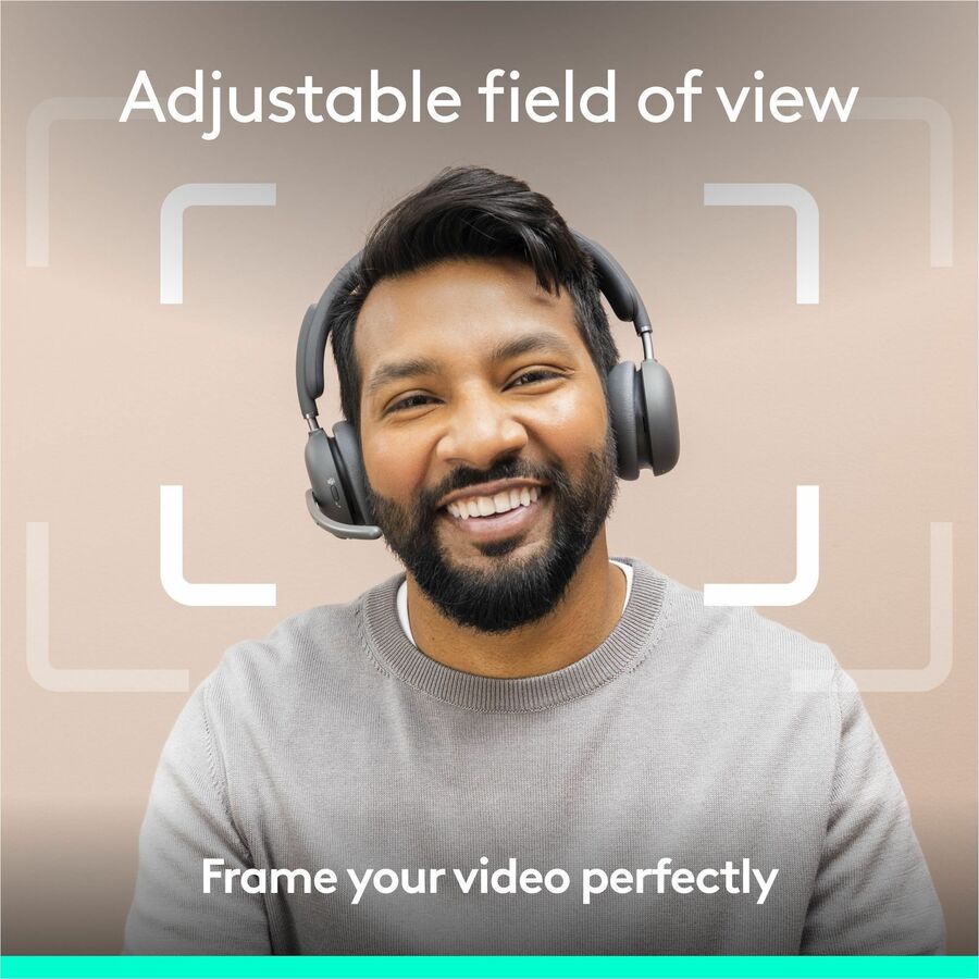 Logitech BRIO Webcam - 90 fps - Black - USB 3.0 - 4096 x 2160 Video - Auto-focus - Clip, Tripod Mount - 5x Digital Zoom 