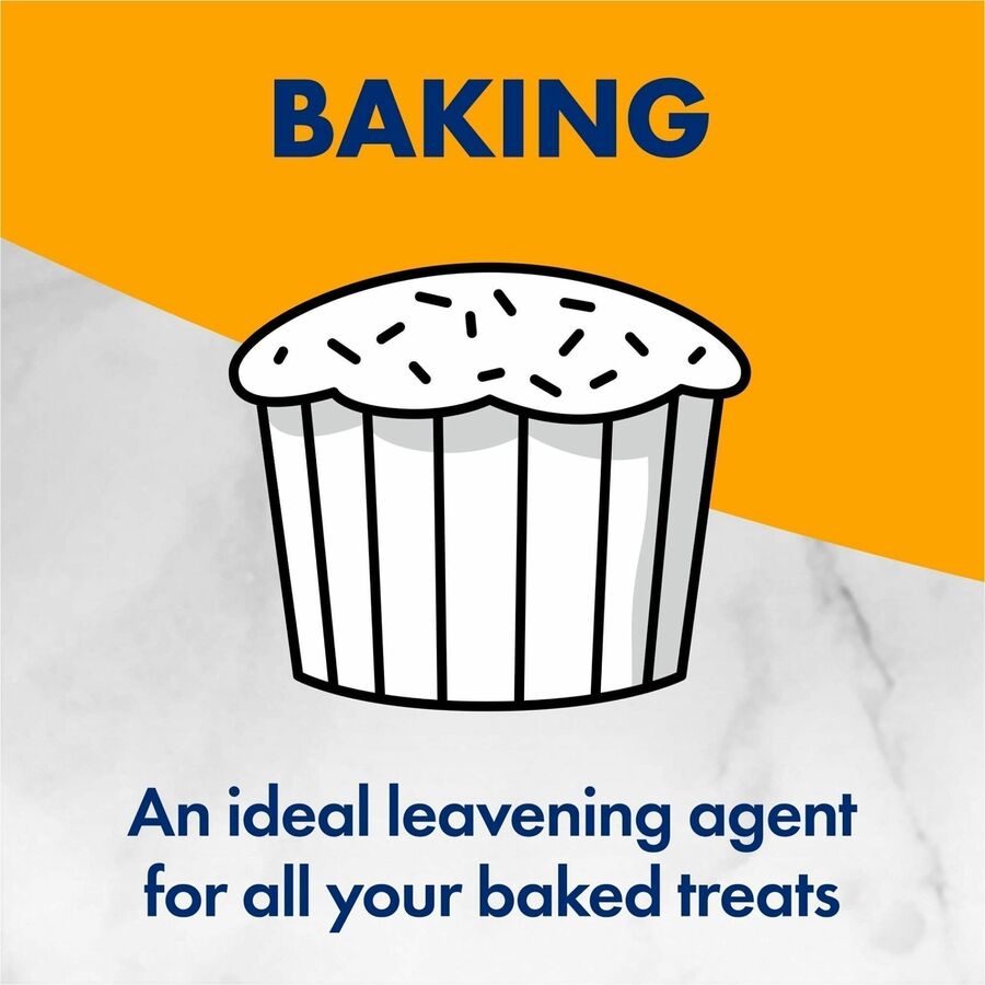 Arm & Hammer Pure Baking Soda - 16 oz (1 lb) - Environmentally Friendly, Deodorize - White - 1 Each