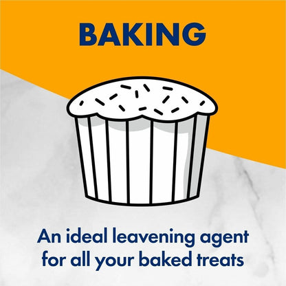 Arm & Hammer Pure Baking Soda - 16 oz (1 lb) - Environmentally Friendly, Deodorize - White - 1 Each