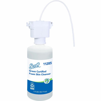 Scott Essential Green Certified Foam Skin Cleanser - Foam - 1.59 quart - Applicable on Hand - Fragrance-free, Dye-free -