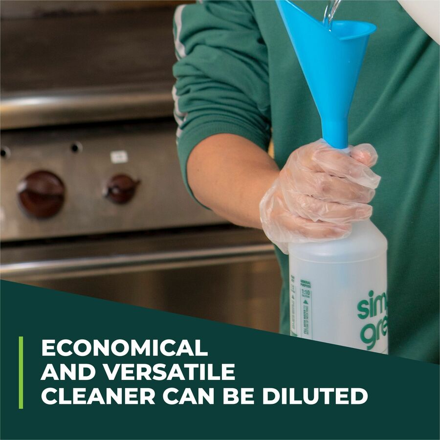 Simple Green Crystal Industrial Cleaner/Degreaser - For Multipurpose - Concentrate - 640 fl oz (20 quart) - 1 Each