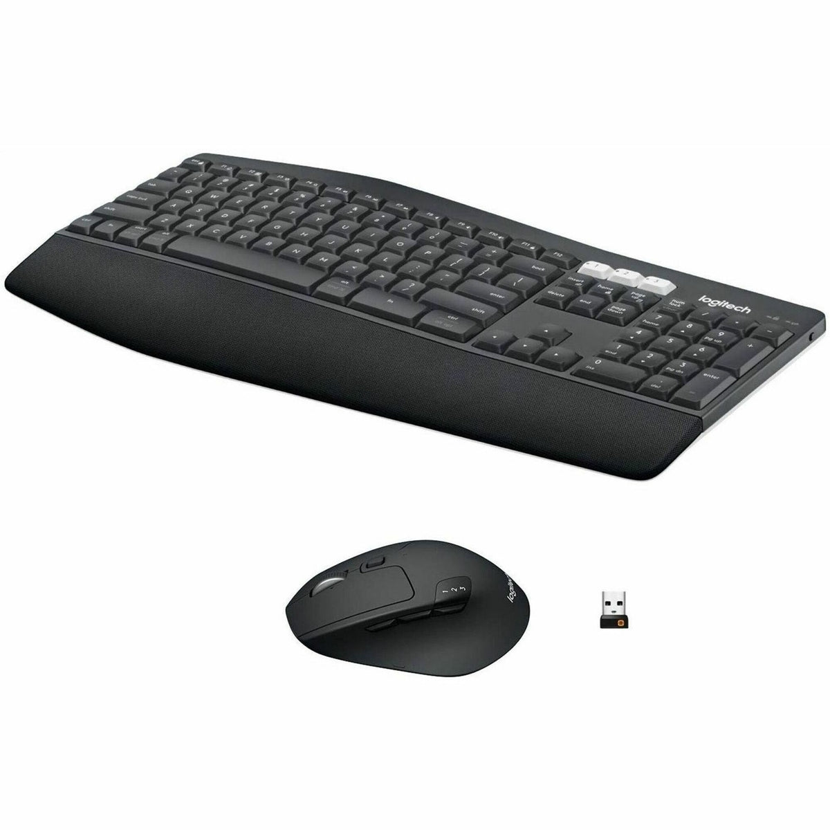 Logitech MK850 Performance Wireless Keyboard and Mouse Combo - USB Wireless Bluetooth/RF Keyboard - USB Wireless Bluetoo
