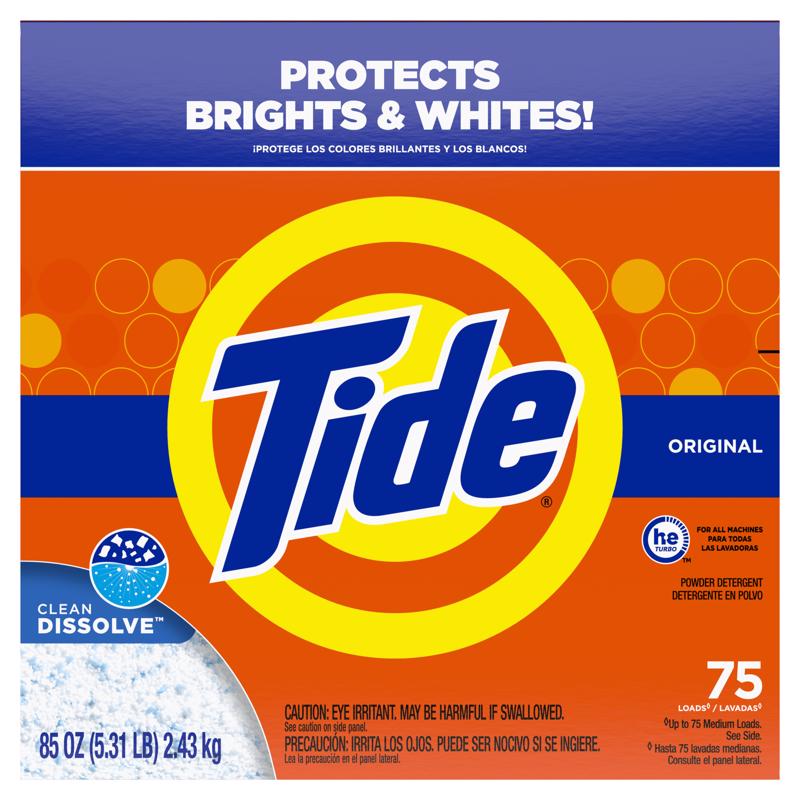 Tide Original Scent Laundry Detergent Powder 85 oz 1 pk