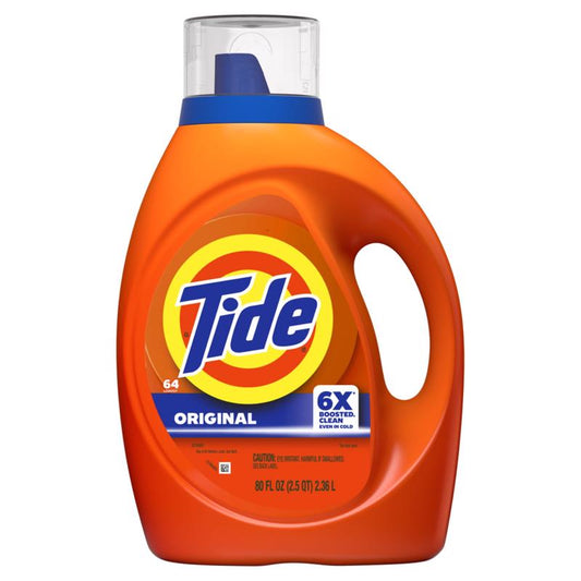 Tide Original Scent Laundry Detergent Liquid 80 fl. oz. 1 pk