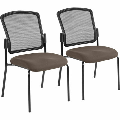 Eurotech dakota 2 Stackable - Java Seat Color - Vinyl Seat Material - Four-legged Base - Dillon Java - 2 / Carton