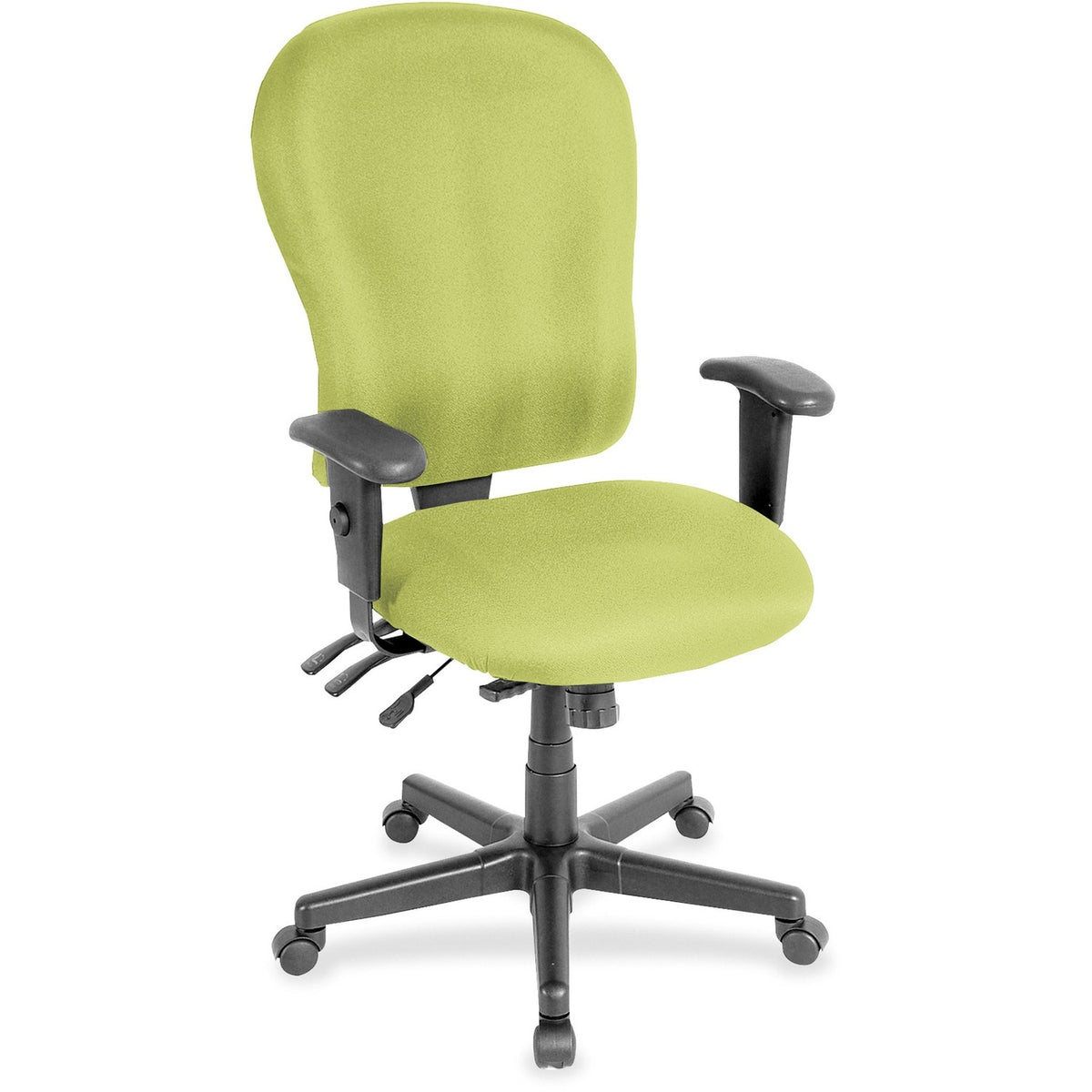 Eurotech 4x4xl High Back Task Chair - Apple Green Seat Color - Vinyl Seat Material - Apple Green Back Color - Vinyl Back