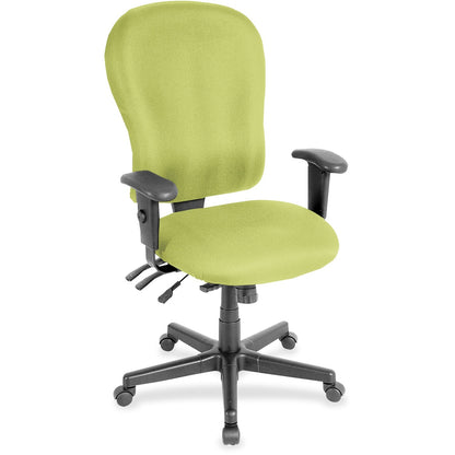 Eurotech 4x4xl High Back Task Chair - Apple Green Seat Color - Vinyl Seat Material - Apple Green Back Color - Vinyl Back