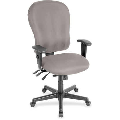 Eurotech 4x4xl High Back Task Chair - Metal Seat Color - Vinyl Seat Material - Metal Back Color - Vinyl Back Material - 