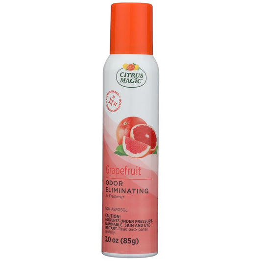 Citrus Magic Grapefruit Scent Air Freshener Spray 3 oz Aerosol 1 pk