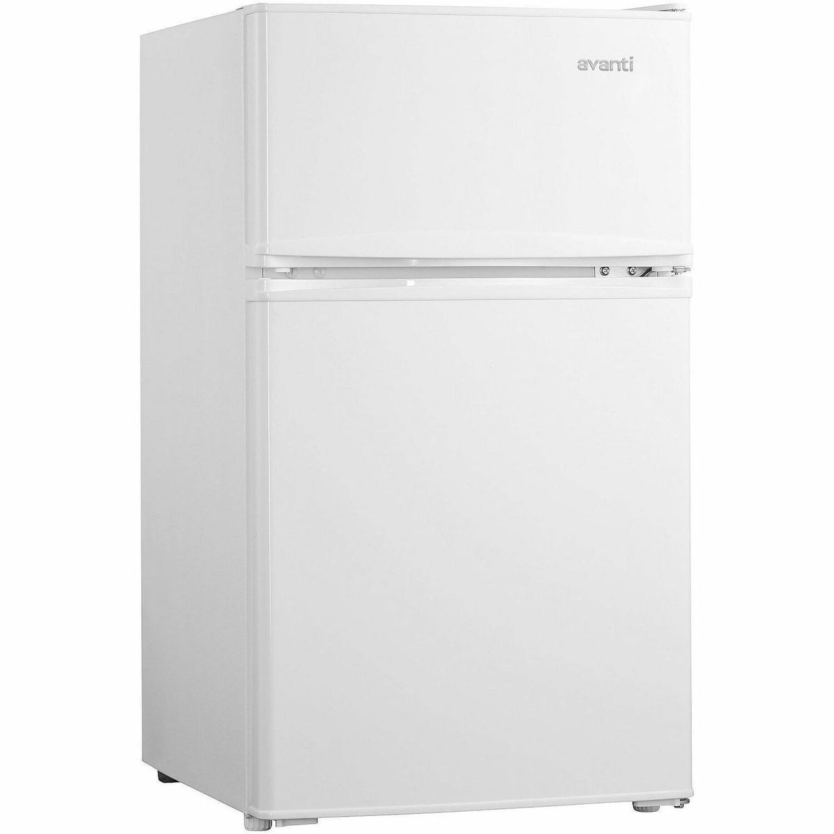 Avanti RA31B0W 3.1 Cubic Foot 2-door Compact Refrigerator - 3.10 ft³ - Auto-defrost - Top Mount - Auto-defrost - Reversi