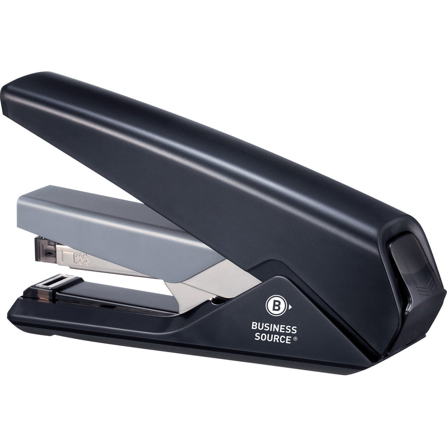Business Source Full Strip Flat-Clinch Stapler - Staples Upto 30 Sheet of 20lb Paper - Holds Upto 210 Staple - Full Stri