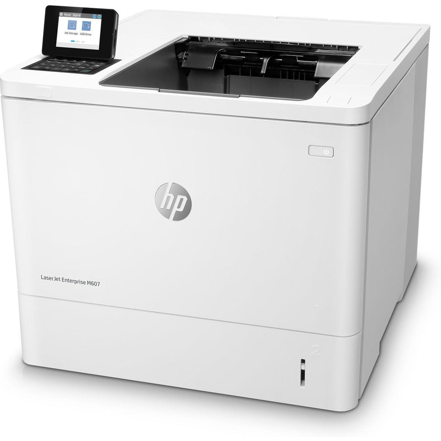 HP LaserJet M607 M607n Desktop Laser Printer - Monochrome - 55 ppm Mono - 1200 x 1200 dpi Print - Manual Duplex Print - 