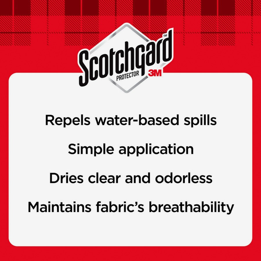 Scotchgard Fabric Water Shield - For Fabric, Upholstery - Liquid - 10 fl oz (0.3 quart) - Recommended For: Stain Remover