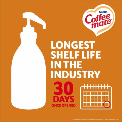 Coffee mate Salted Caramel Chocolate Liquid Concentrate Coffee Creamer - Pump Bottle - Salted Caramel Chocolate Flavor -