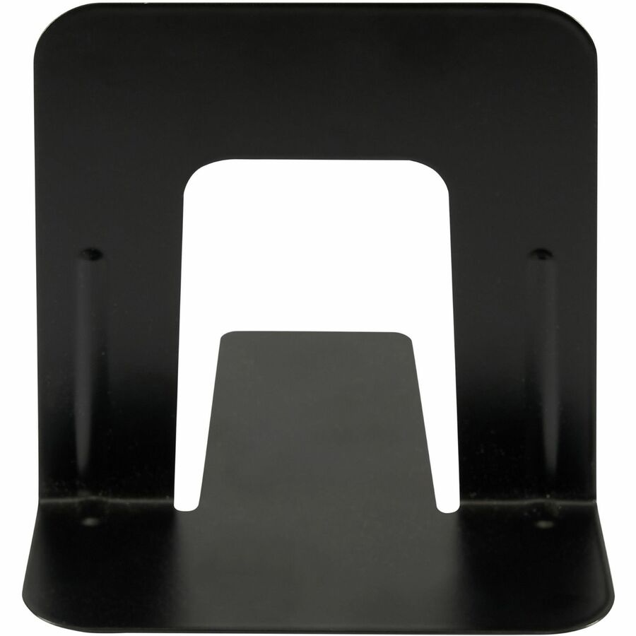 Business Source Heavy-gauge Steel Book Supports - 5.25" Height x 5" Width x 4.75" Depth - Desktop - 6 / Box