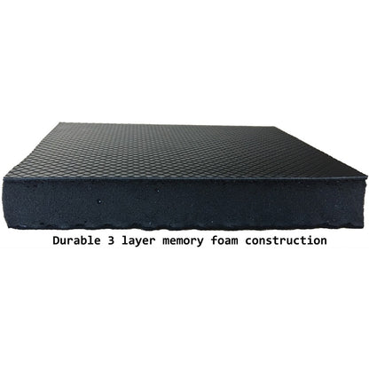 Lorell Energizing Sit/Stand Mat - Desk Protection - 20" Length x 30" Width x 0.750" Thickness - Rectangular - Memory Foa
