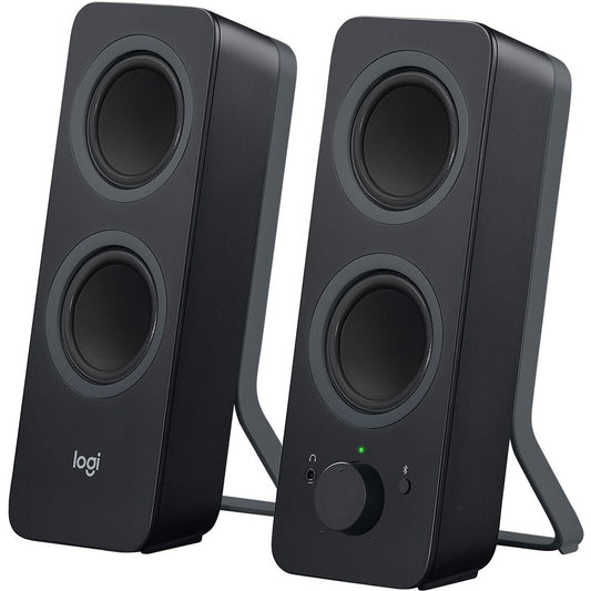 Logitech Z207 Bluetooth Speaker System - 5 W RMS - Black - 1 Set