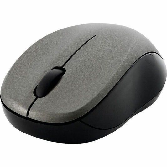 Verbatim Silent Wireless Blue LED Mouse - Graphite - Blue LED/Optical - Wireless - Radio Frequency - Graphite - USB Type