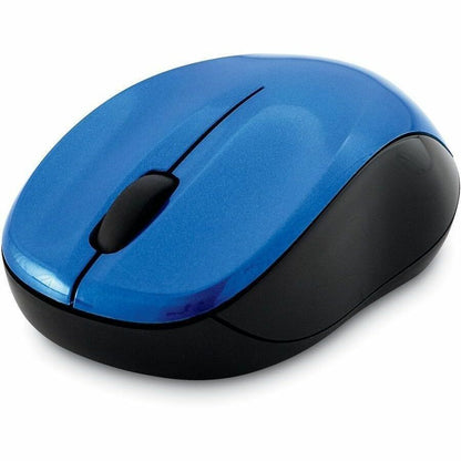 Verbatim Silent Wireless Blue LED Mouse - Blue - Blue LED/Optical - Wireless - Radio Frequency - Blue - USB Type A - Scr