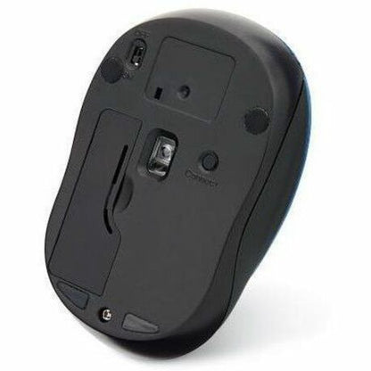 Verbatim Silent Wireless Blue LED Mouse - Blue - Blue LED/Optical - Wireless - Radio Frequency - Blue - USB Type A - Scr