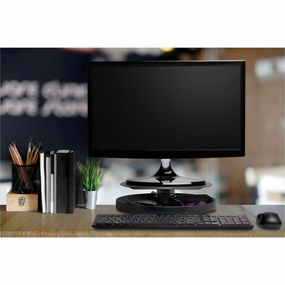 Kensington SmartFit Spin2 Monitor Stand - 40 lb Load Capacity - Flat Panel Display Type Supported - 1 Each