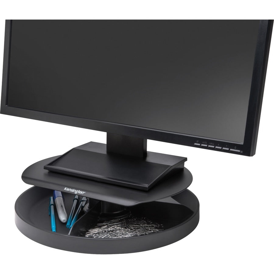 Kensington SmartFit Spin2 Monitor Stand - 40 lb Load Capacity - Flat Panel Display Type Supported - 1 Each
