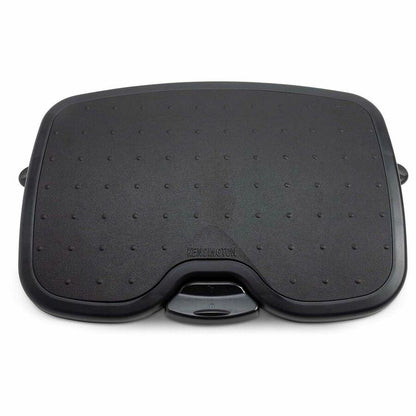 Kensington SmartFit Solemate Plus Foot Rest - 3.50" to 5" Adjustable Height - 30° Tilt - Black - 1 Each - TAA Compliant