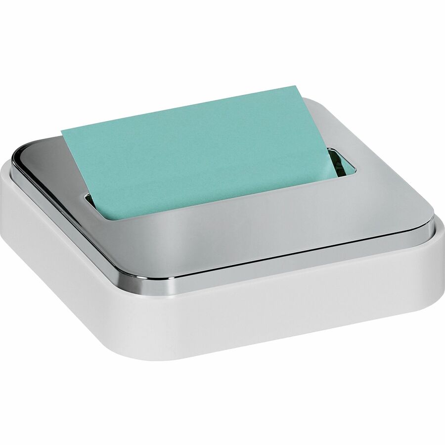 Post-it® Note Dispenser - 3" x 3" Note - 45 Sheet Note Capacity - White