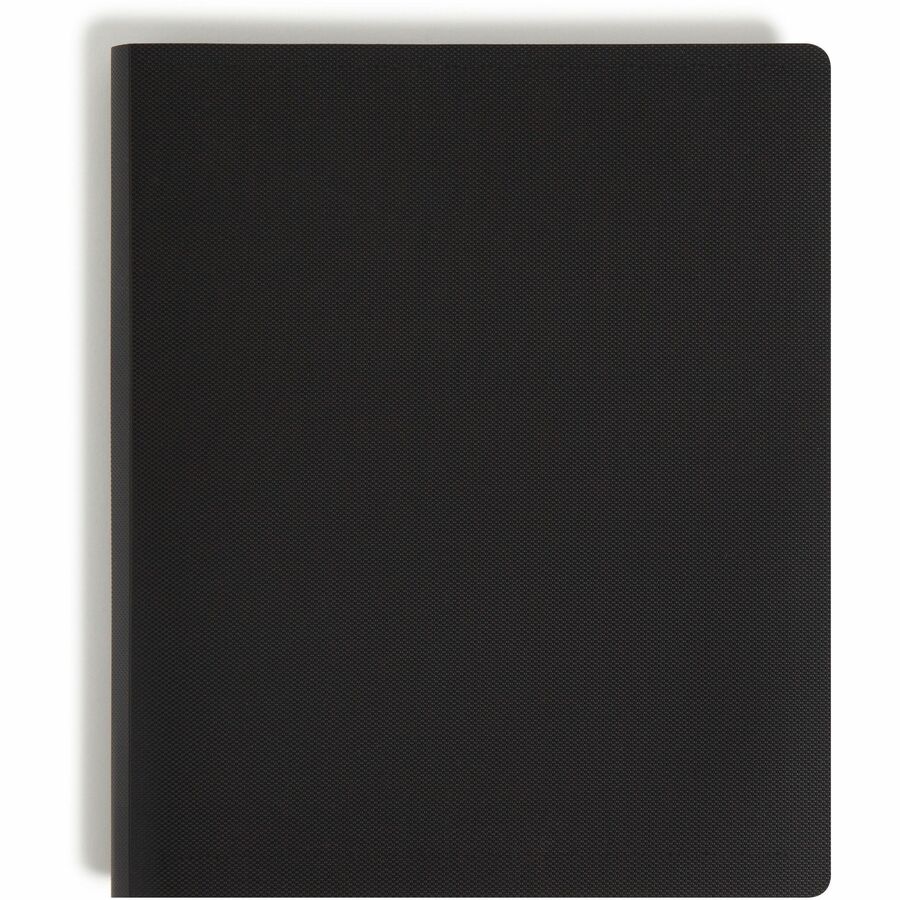 Smead Organized Up Letter Organizer Folder - 8 1/2" x 11" - 50 Sheets Capacity - 8 Pocket - Black - 1 Each