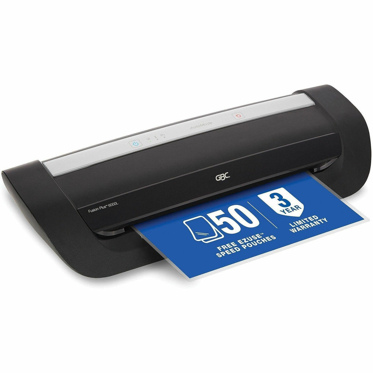 GBC Fusion 6000L 12" Laminator - Pouch - 5 mil Lamination Thickness - Auto Reverse - 5.9" Height x 9.4" Width