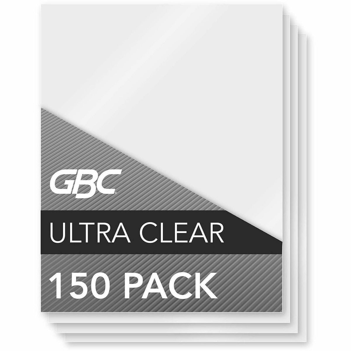 GBC Ultra Clear Thermal Laminating Pouches - Sheet Size Supported: Letter 8.50" Width x 11" Length - 150 / Box