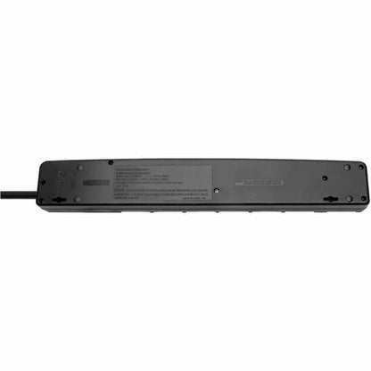 Tripp Lite series TLP76MSGB ECO-Surge 7-Outlet Surge Protector - 7 x NEMA 5-15R - 1800 VA - 1080 J - 120 V AC Input - 12