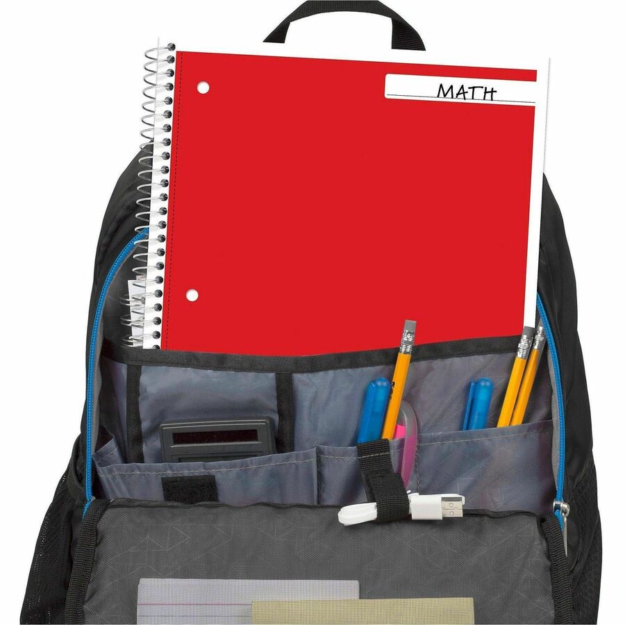 Mead Wide Ruled 1-Subject Notebooks - 70 Sheets - Spiral - Wide Ruled Front Ruling - 8" x 10 1/2" Sheet Size - White Pap