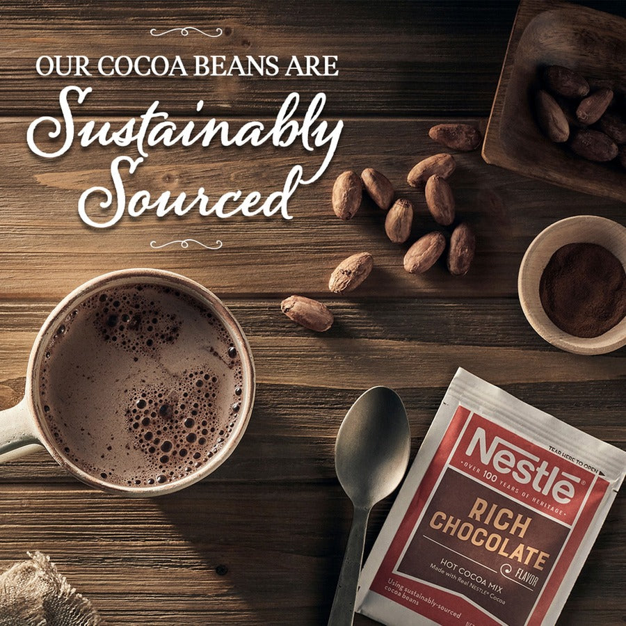 Nestle® Rich Chocolate Single-Serve Hot Cocoa Packets - Powder - 0.17 oz - 50/Box - 6 / Carton
