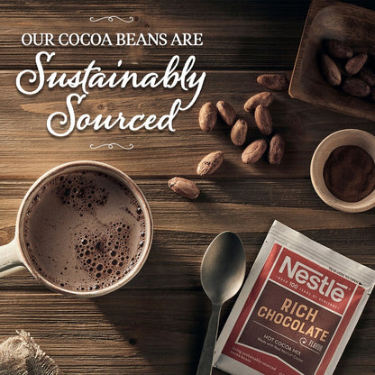 Nestle® Rich Chocolate Single-Serve Hot Cocoa Packets - Powder - 0.17 oz - 50/Box - 6 / Carton