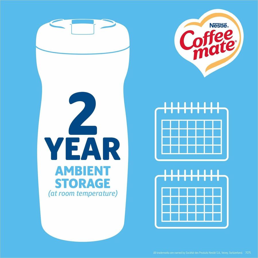 Coffee mate French Vanilla Powdered Coffee Creamer Canister - French Vanilla Flavor - 0.94 lb (15 oz) - 1692 Serving - 1