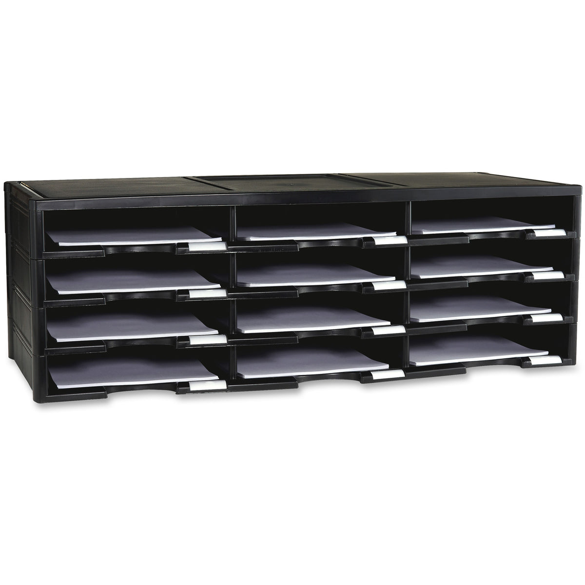 Storex 12-compartment Organizer - 6000 x Sheet - 12 Compartment(s) - Compartment Size : 9.50" x 12" - 1 Each