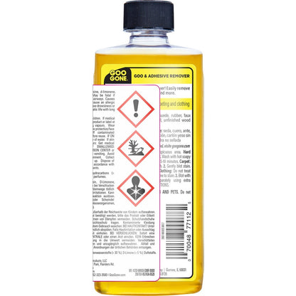 Goo Gone Gum/Glue Remover - For Multipurpose - 8 fl oz (0.3 quart) - Citrus Scent - Recommended For: Grease Remover - Ea