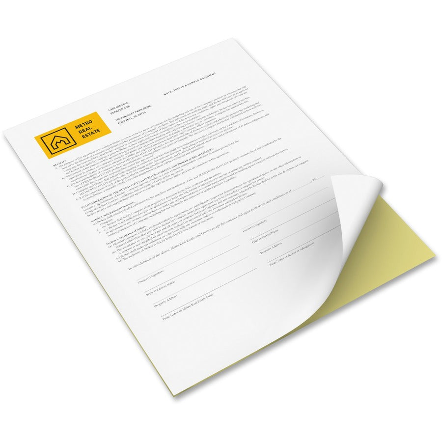Xerox Revolution Premium Digital Carbonless Paper - Letter - 8 1/2" x 11" - Sustainable Forestry Initiative (SFI) - 2500
