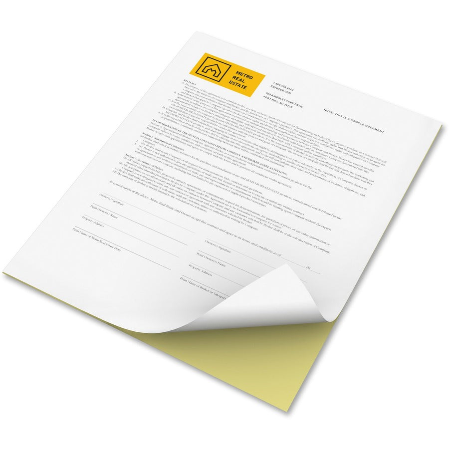 Xerox Revolution Premium Digital Carbonless Paper - Letter - 8 1/2" x 11" - Sustainable Forestry Initiative (SFI) - 2500